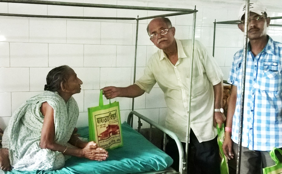Fruit Distribution at Hospital